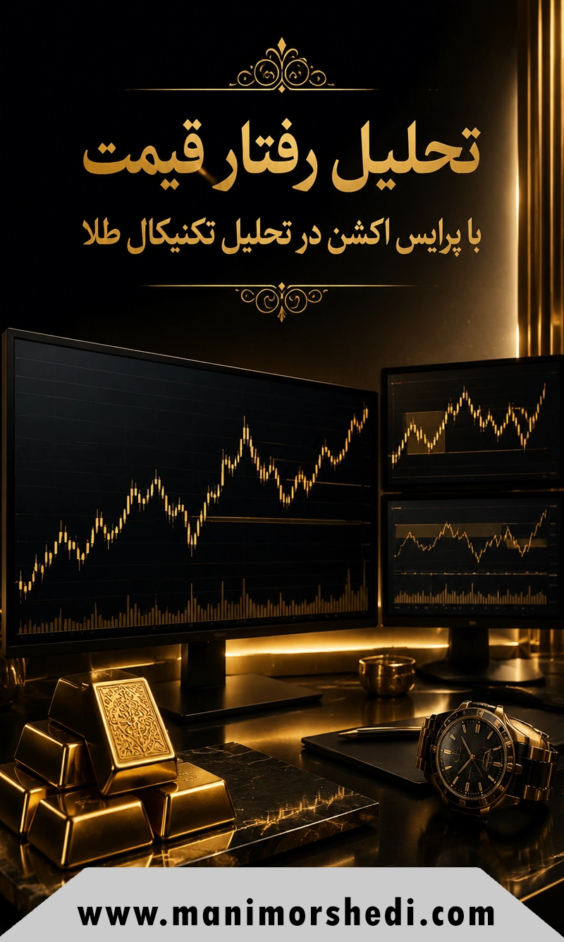 تحلیل رفتار قیمت با پرایس اکشن در تحلیل تکنیکال طلا